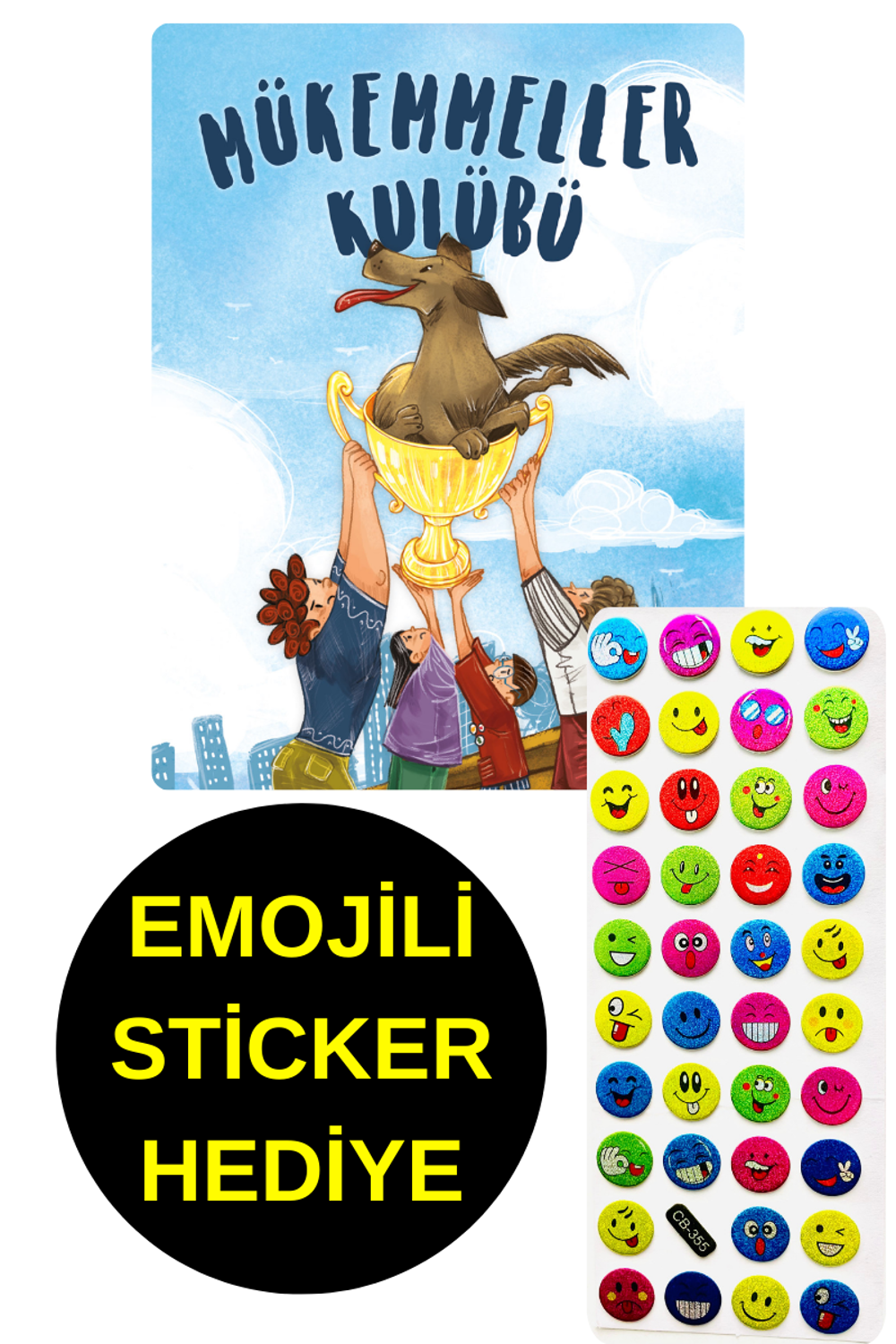 EMOJİLİ STİCKER HEDİYE - OKUL ÖNCESİ RESİMLİ KİTAPLAR - MÜKEMM EMOJİLİ STİCKER HEDİYE - OKUL ÖNCESİ RESİMLİ KİTAPLAR - MÜKEMM