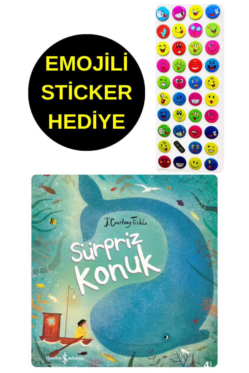 EMOJİLİ STİCKER HEDİYE - OKUL ÖNCESİ RESİMLİ KİTAPLAR - SÜRPRİ EMOJİLİ STİCKER HEDİYE - OKUL ÖNCESİ RESİMLİ KİTAPLAR - SÜRPRİ