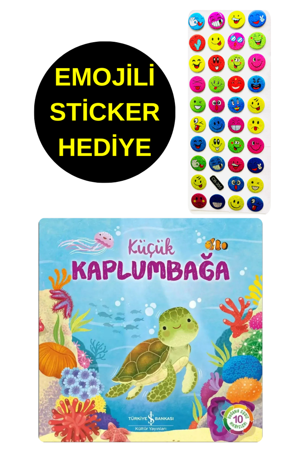 EMOJİLİ STİCKER HEDİYE - OKUL ÖNCESİ RESİMLİ KİTAPLAR - KÜÇÜK EMOJİLİ STİCKER HEDİYE - OKUL ÖNCESİ RESİMLİ KİTAPLAR - KÜÇÜK