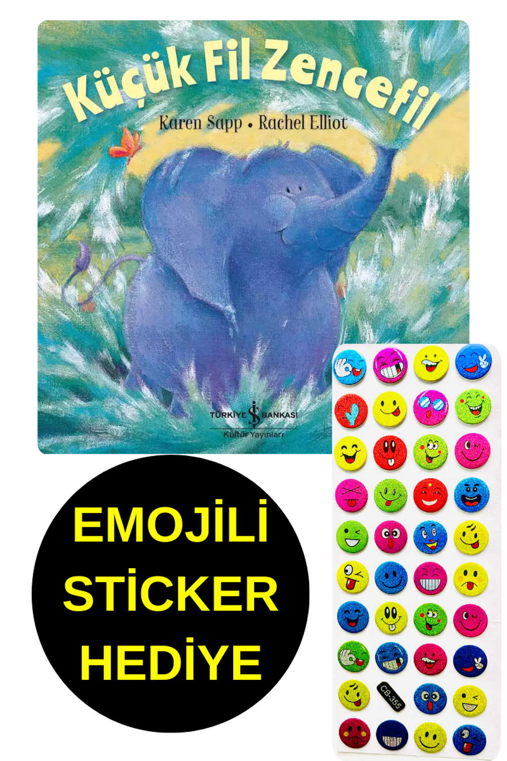 EMOJİLİ STİCKER HEDİYE - OKUL ÖNCESİ RESİMLİ KİTAPLAR - KÜÇÜK EMOJİLİ STİCKER HEDİYE - OKUL ÖNCESİ RESİMLİ KİTAPLAR - KÜÇÜK