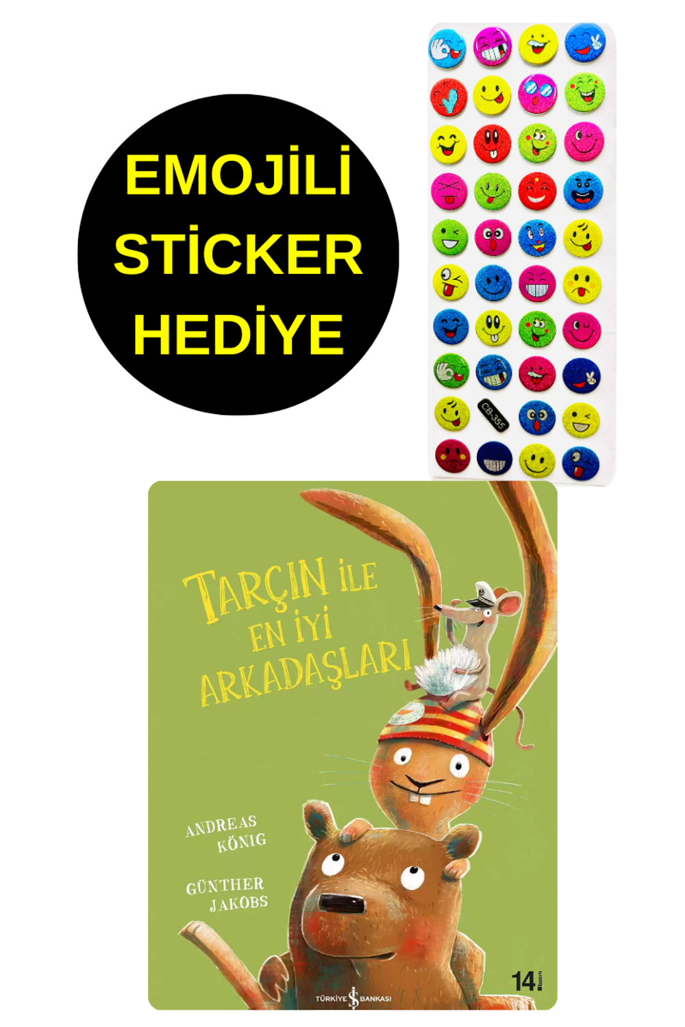 EMOJİLİ STİCKER HEDİYELİ - OKUL ÖNCESİ RESİMLİ KİTAPLAR MASAL - T EMOJİLİ STİCKER HEDİYELİ - OKUL ÖNCESİ RESİMLİ KİTAPLAR MASAL - T