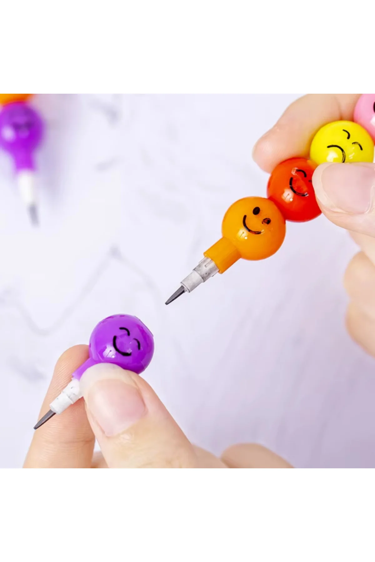 Emojili Yumurtlayan Kalem Seti 5'li