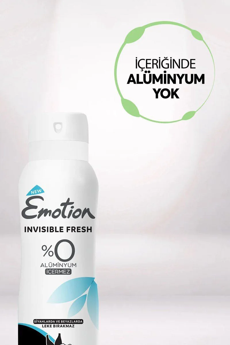Emotion Invisible Fresh Black & White Deodorant 3'lü - 48 Saat Koruma, Alüminyum İçermez, Vegan, Leke Bırakmaz Fiyatı, Yorumları ve Özellikleri