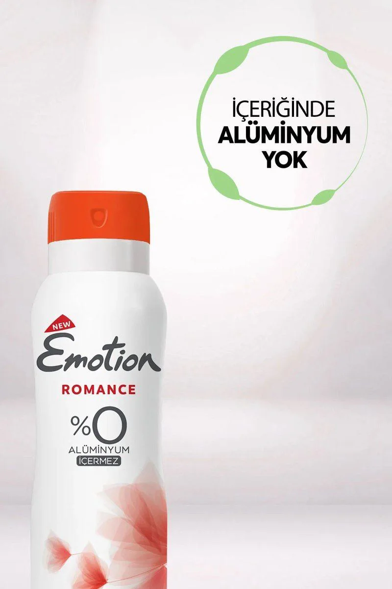 Emotion Romance Kadın Vegan Deodorant 150 Ml – Hızlı Kurur, Leke Bırakmaz Fiyatı, Yorumları ve Özellikleri