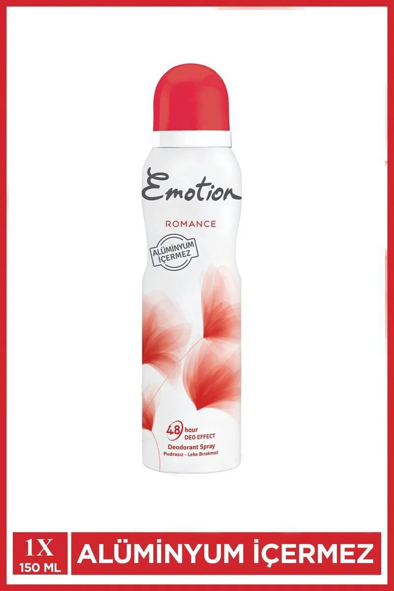 Emotion Romance Kadın Vegan Deodorant 150 Ml – Hızlı Kurur, Leke Bırakmaz Fiyatı, Yorumları ve Özellikleri