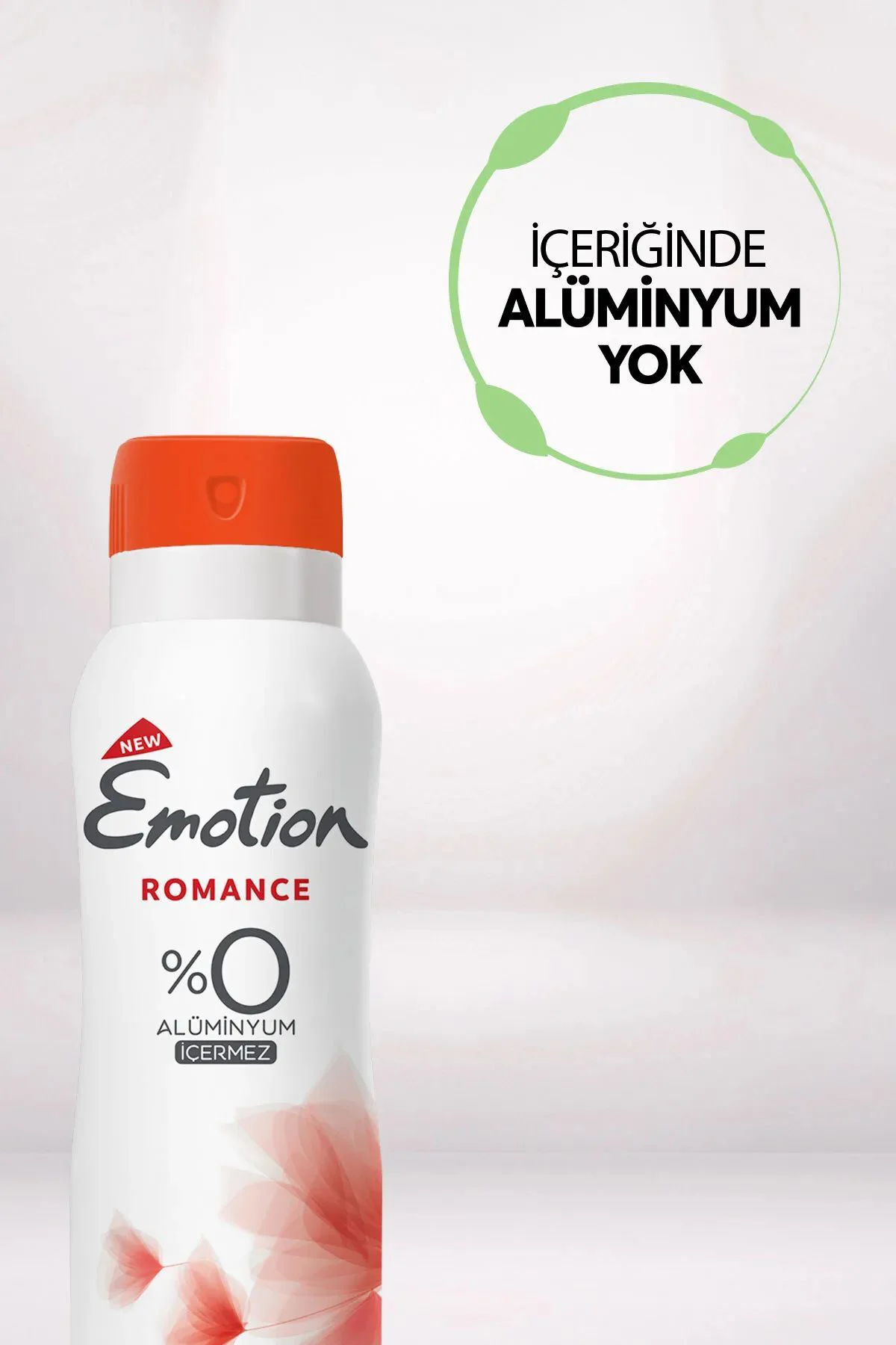 Emotion Romance Kadın Vegan Deodorant 150 Ml Hızlı Kurur, Leke Bı