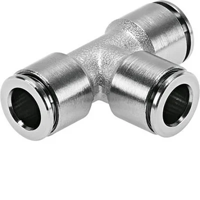 EMPE10  TEE 10 mm  METAL