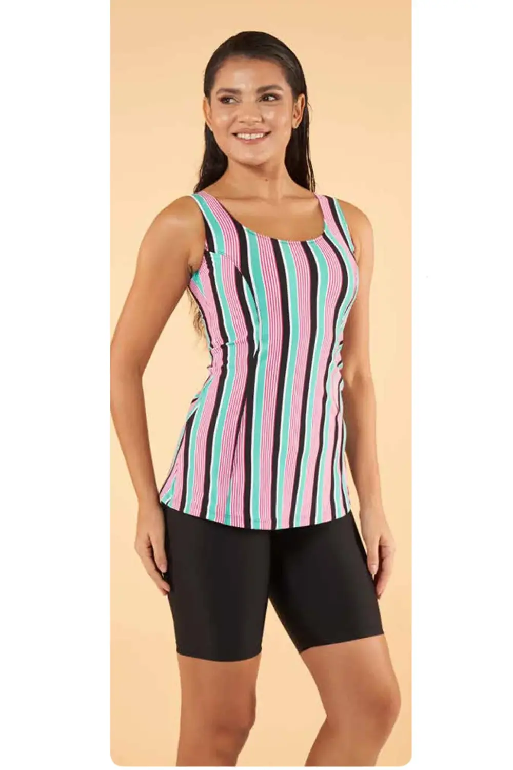 Empirme Şortlu Kalın Askılı Taytkini