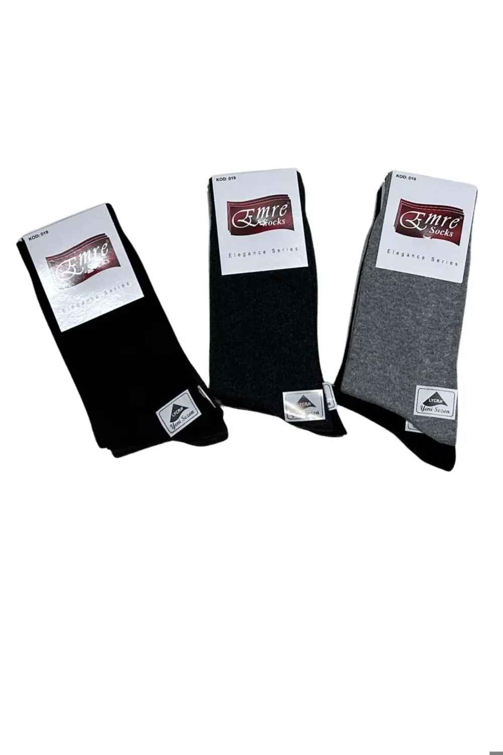 Emre Garson Boy Likralı Erkek Çorabı Asorti renk 37-40 Numara Aya