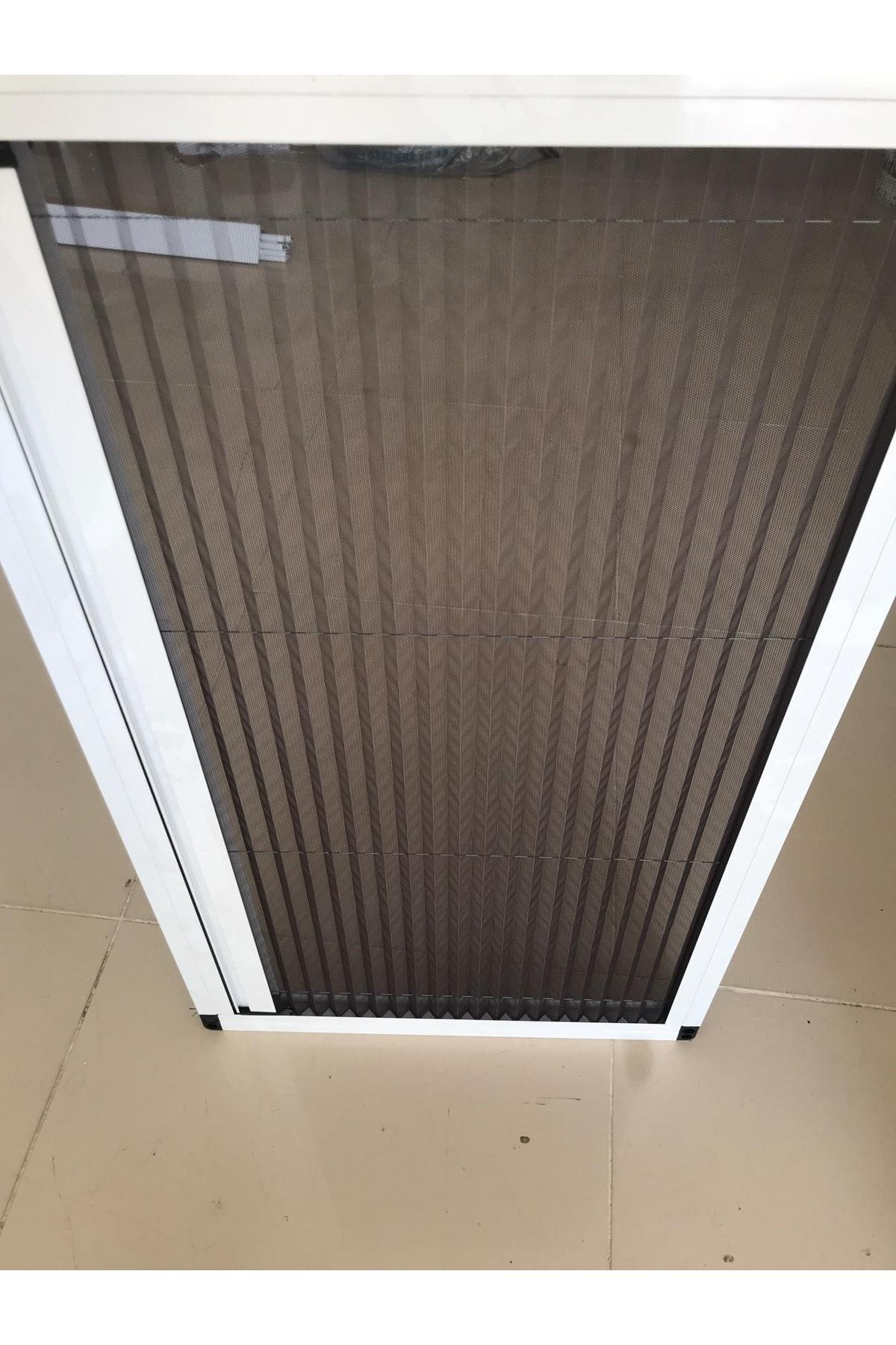 Plise Sineklik Emre Yapı Plise Pleli Akordiyon Sürme Sineklik 70-80 Genişlik X 1