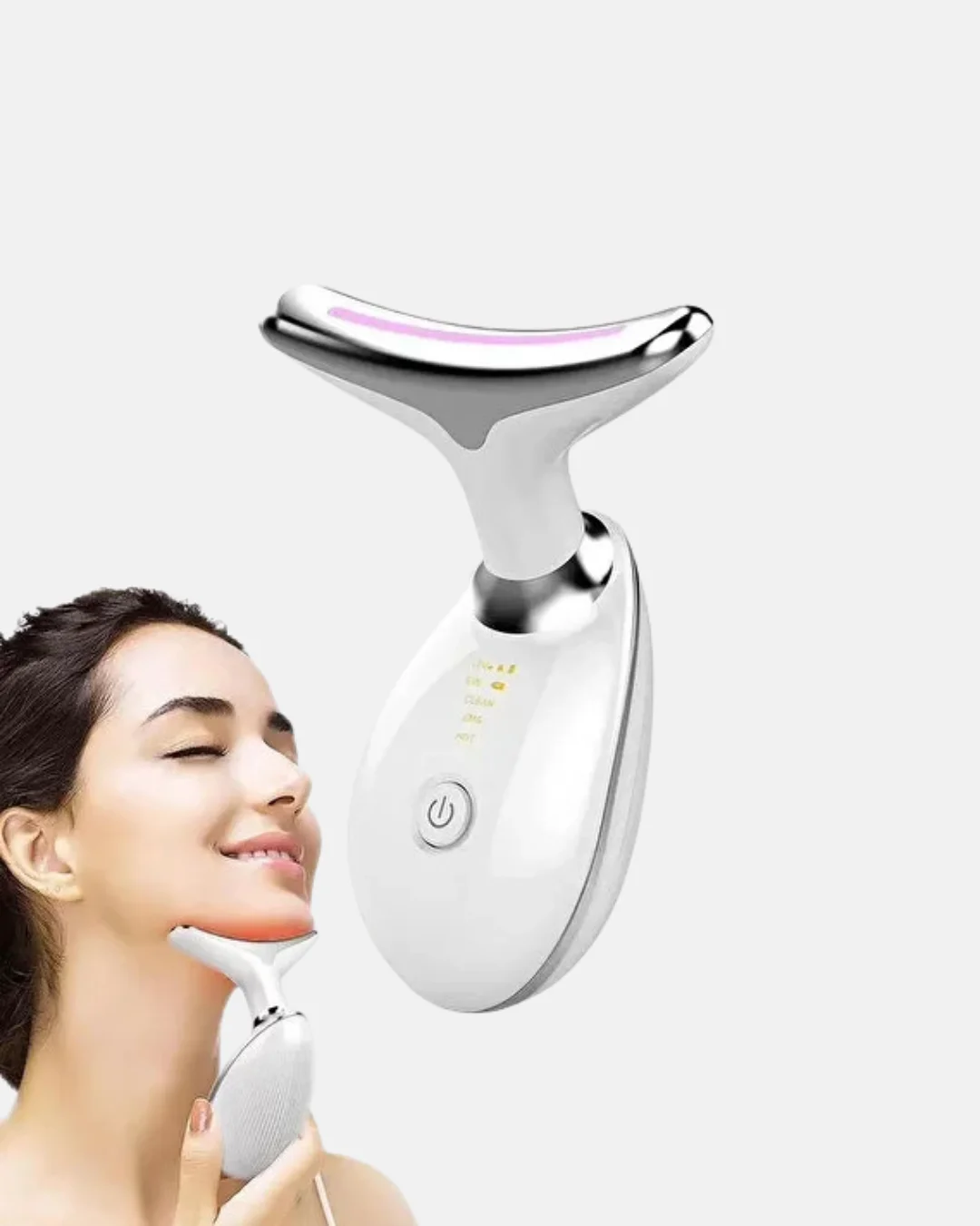 EMS Mikro Akım Yüz ve Boyun Sıkılaştırıcı Cihaz 7000 VPM Titreşim Isı Terapili