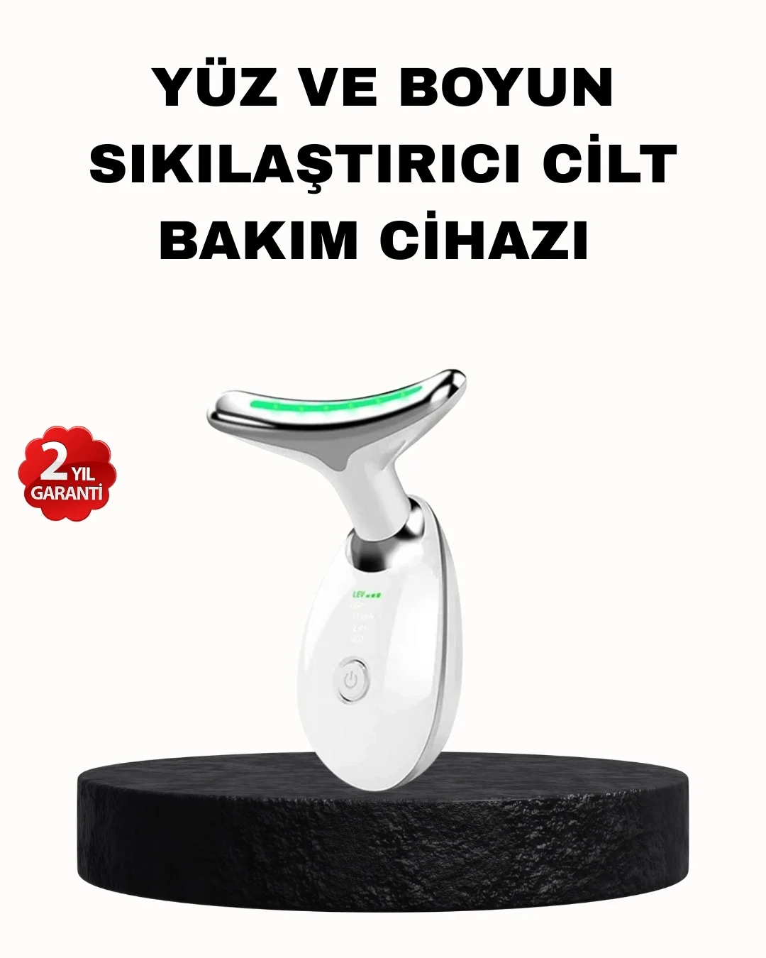 EMS Mikro Akım Yüz ve Boyun Sıkılaştırıcı Cihaz 7000 VPM Titreşim Isı Terapili Fiyatı, Yorumları ve Özellikleri