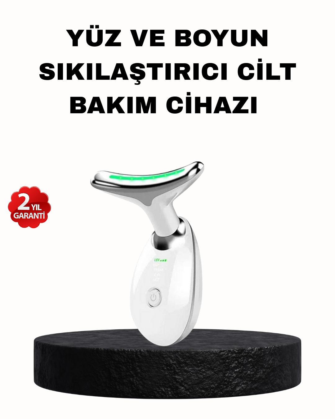 EMS Mikro Akım Yüz ve Boyun Sıkılaştırıcı Cihaz 7000 VPM Titreşim