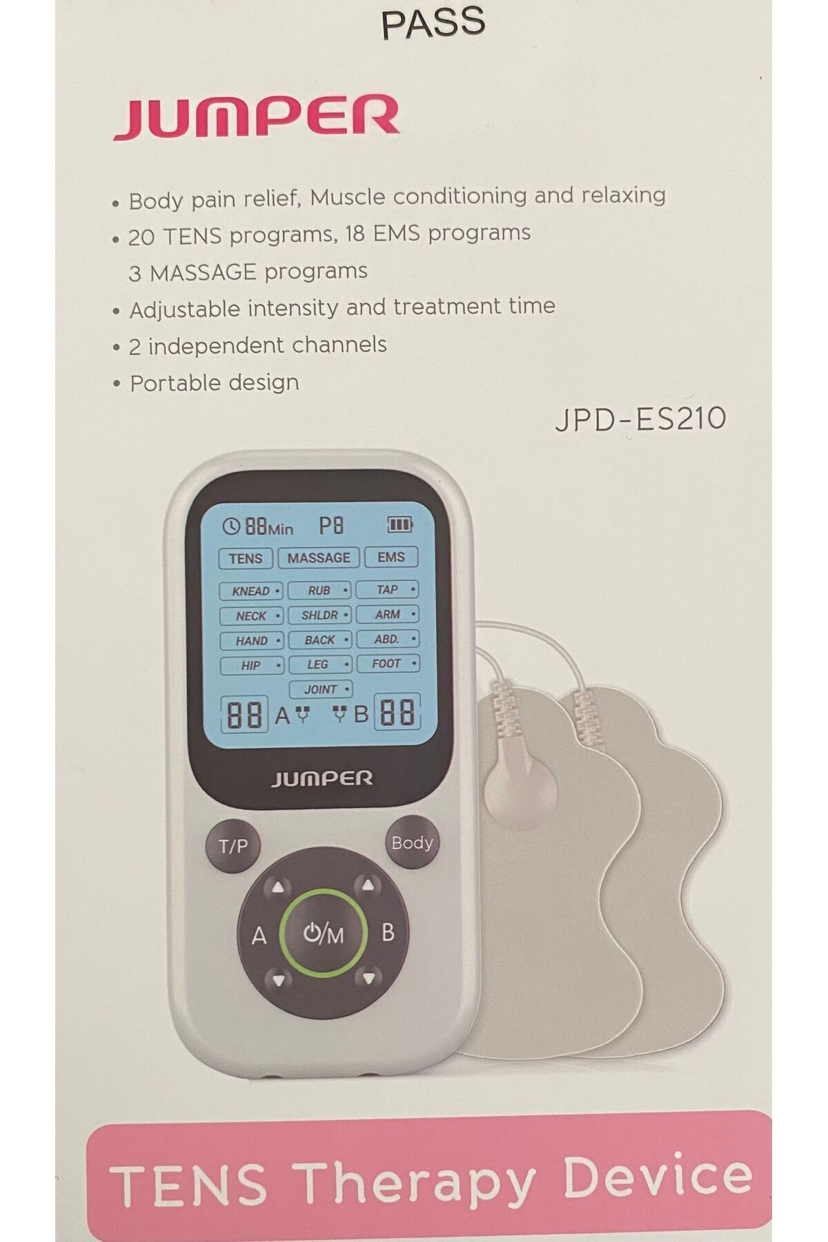 Ems Özellikli Tens Cihazı Jpd-es210