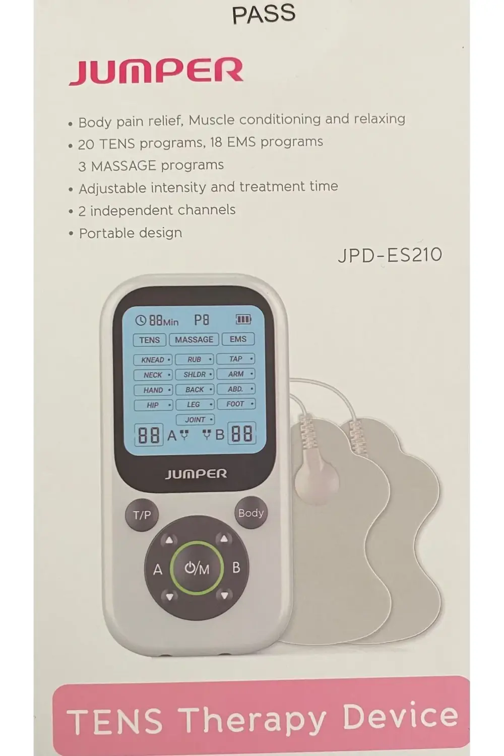 Ems Özellikli Tens Cihazı Jpd-es210