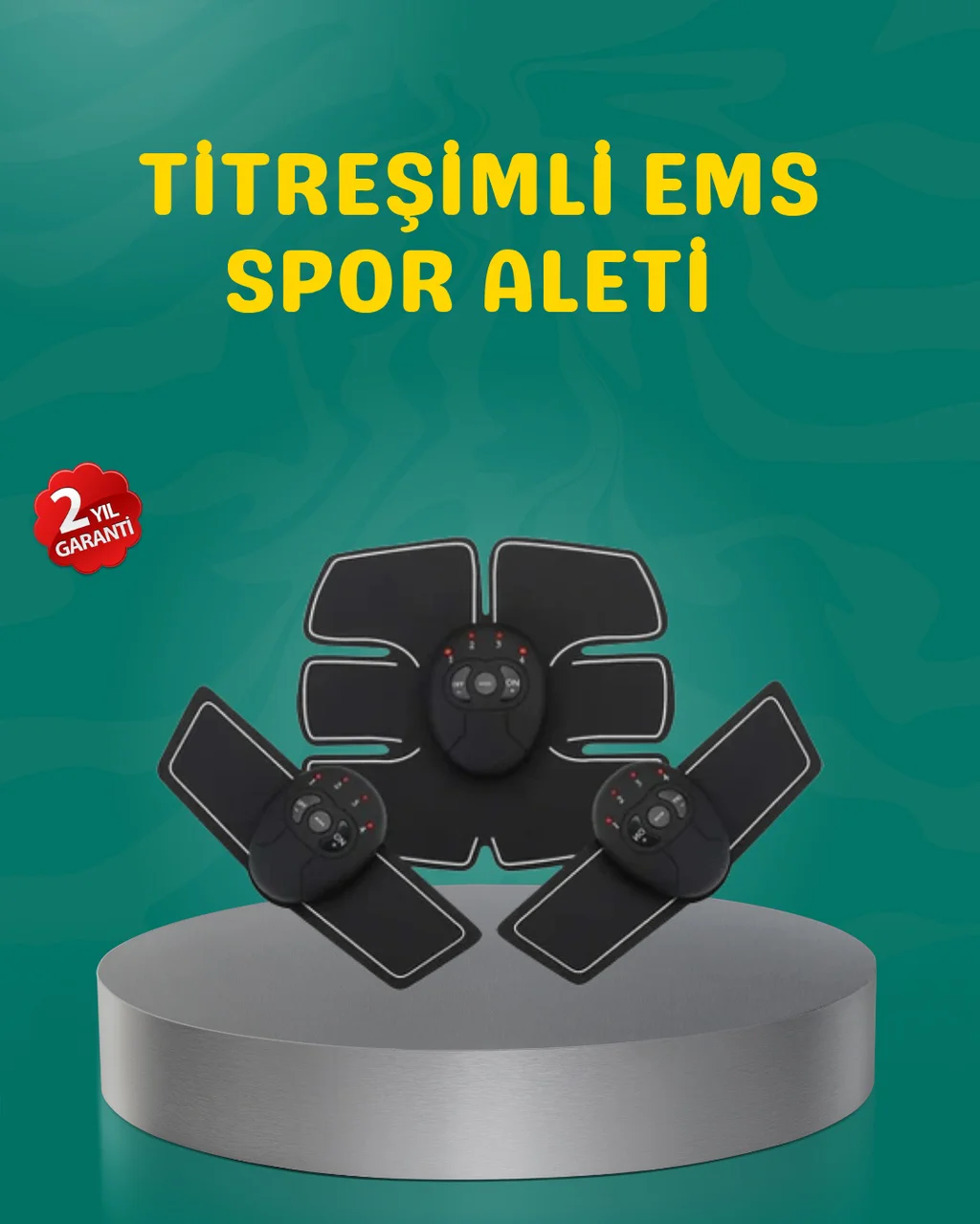 Ems Titreşimli Spor Cihazı Kas Geliştirme Ve Yağ Yakma 2025 Seri Orijinal - Lisinya Diğer