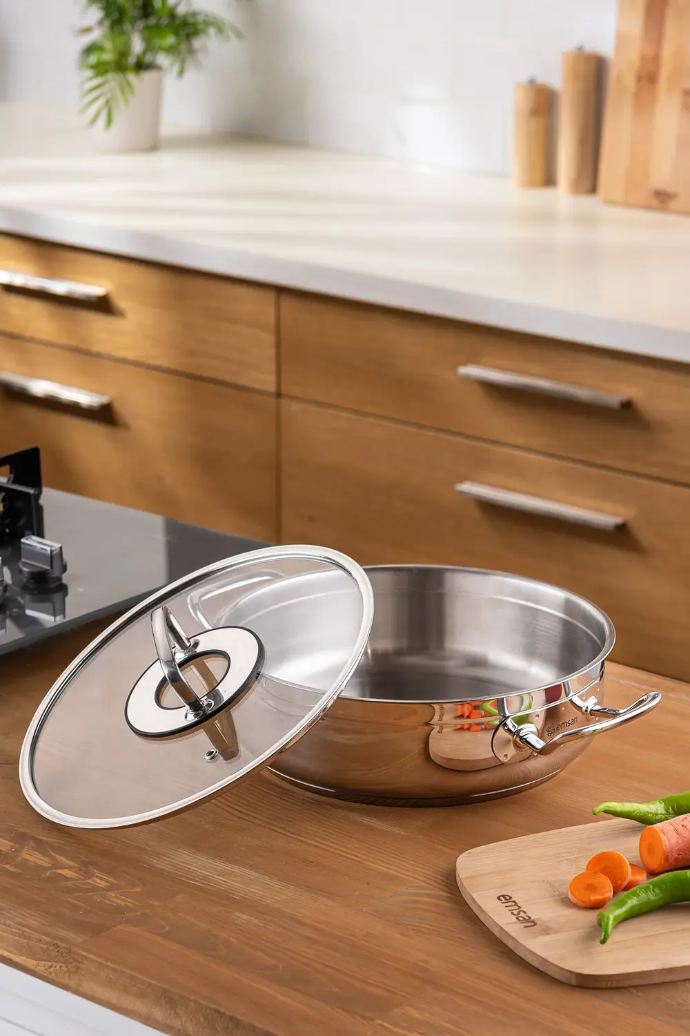 Emsan Elite Karnıyarık Tencere 22 cm