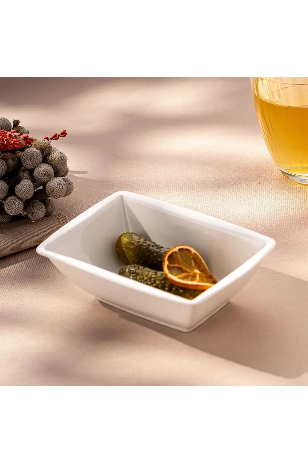 Emsan Pamukkale Dikdörtgen Kase 15 Cm