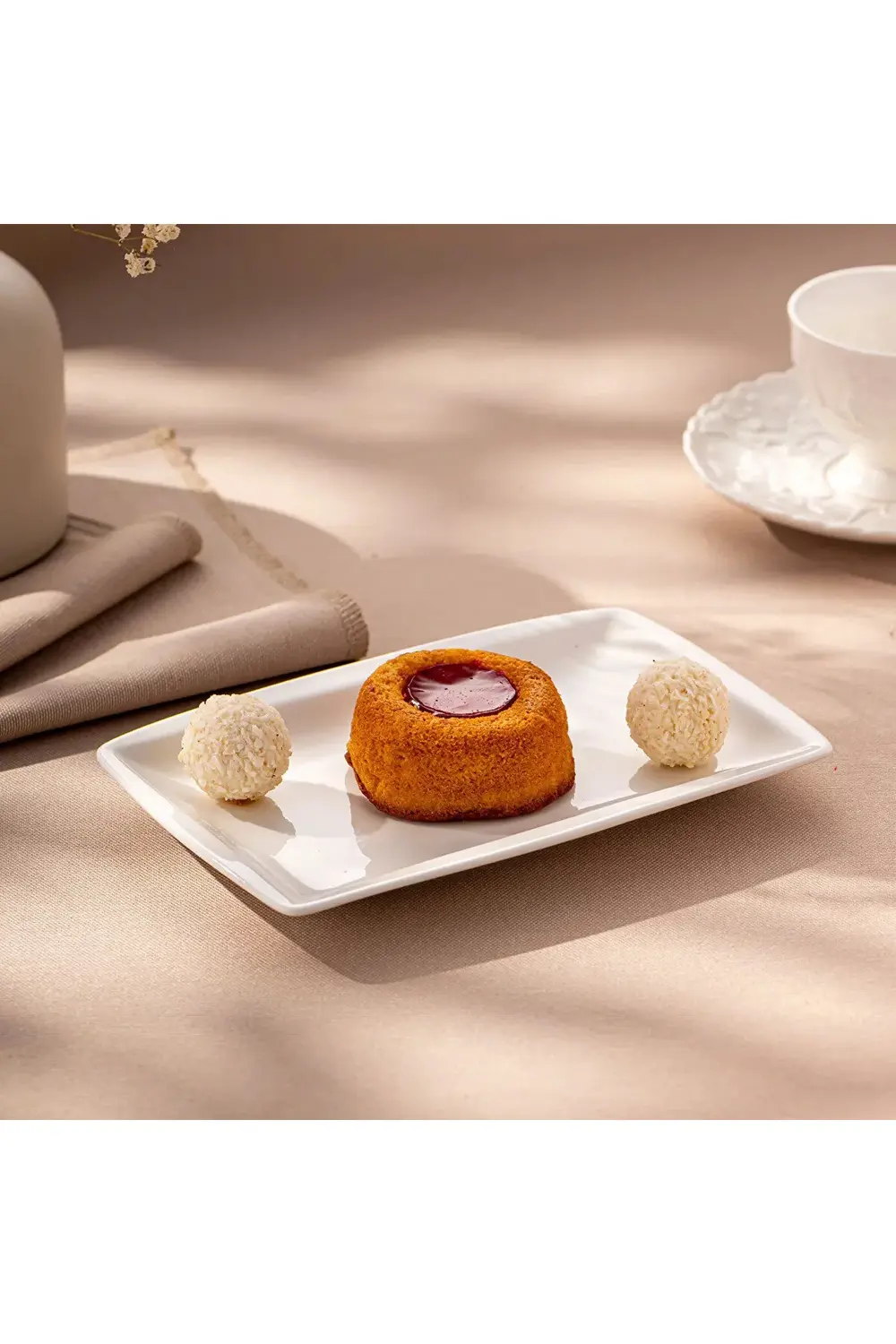 Emsan Pamukkale Dikdörtgen Tabak 18 Cm