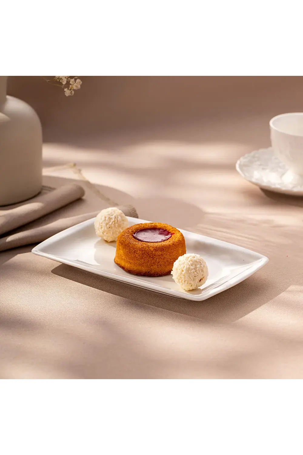 Emsan Pamukkale Dikdörtgen Tabak 18 Cm