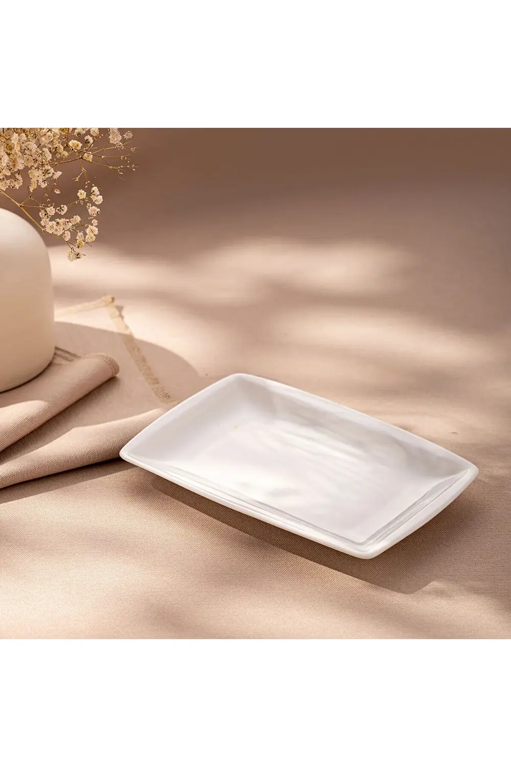 Emsan Pamukkale Dikdörtgen Tabak 18 Cm