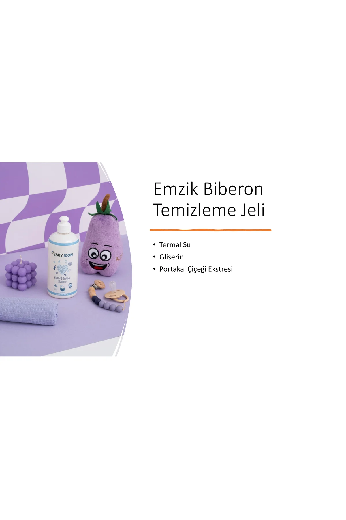 EMZİK BİBERON TEMİZLEME 500 ML
