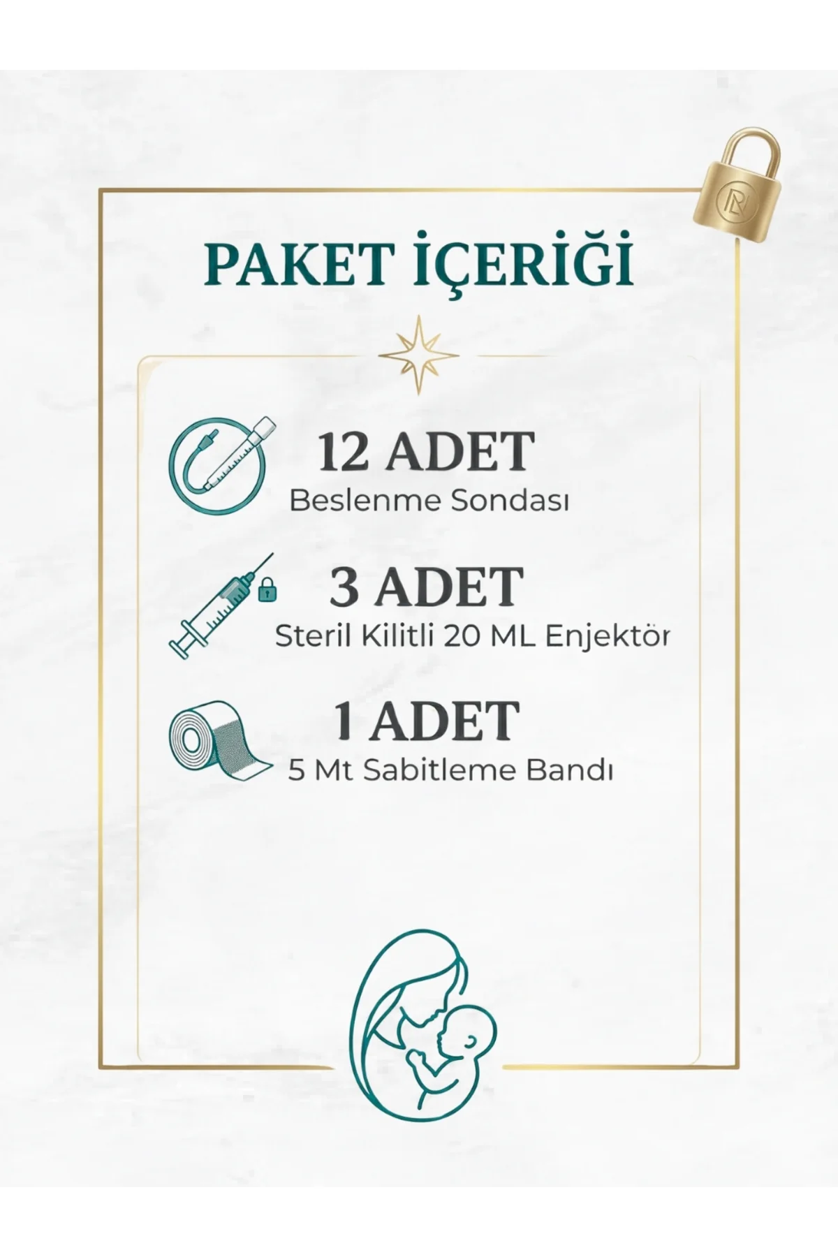 EMZIRME DESTEK SISTEMI (EDS) SETI 0-1 AYLIK NO:04 KIRMIZI