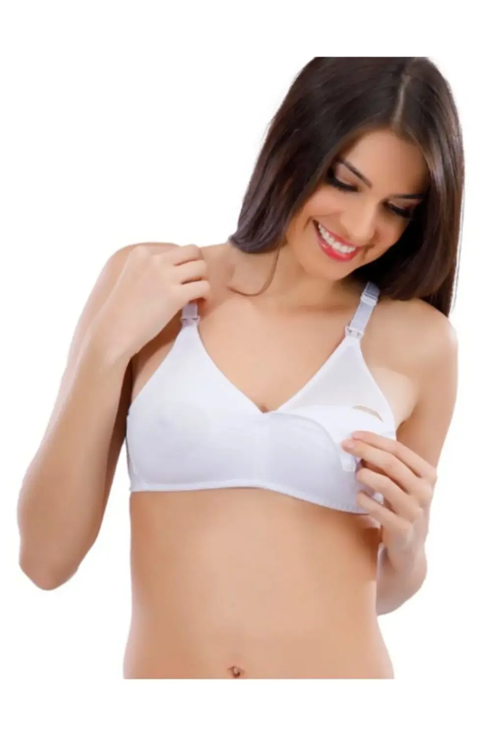 Emzirme Sütyeni Kolay Açılabilir Kanca Liza Emzirme Sütyeni