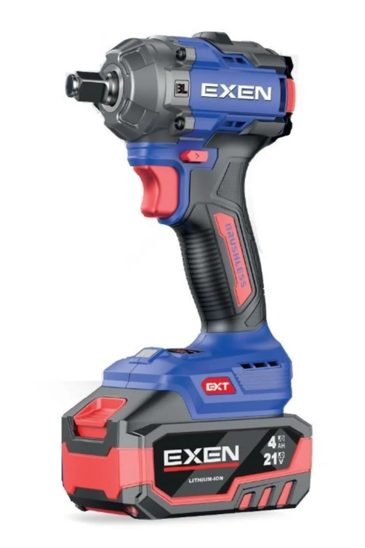 En 234 SM 21V 4AH 1/2 Soket 350 NM Kömürsüz Şarjlı Somun Sökme Ma En 234 SM 21V 4AH 1/2 Soket 350 NM Kömürsüz Şarjlı Somun Sökme Ma