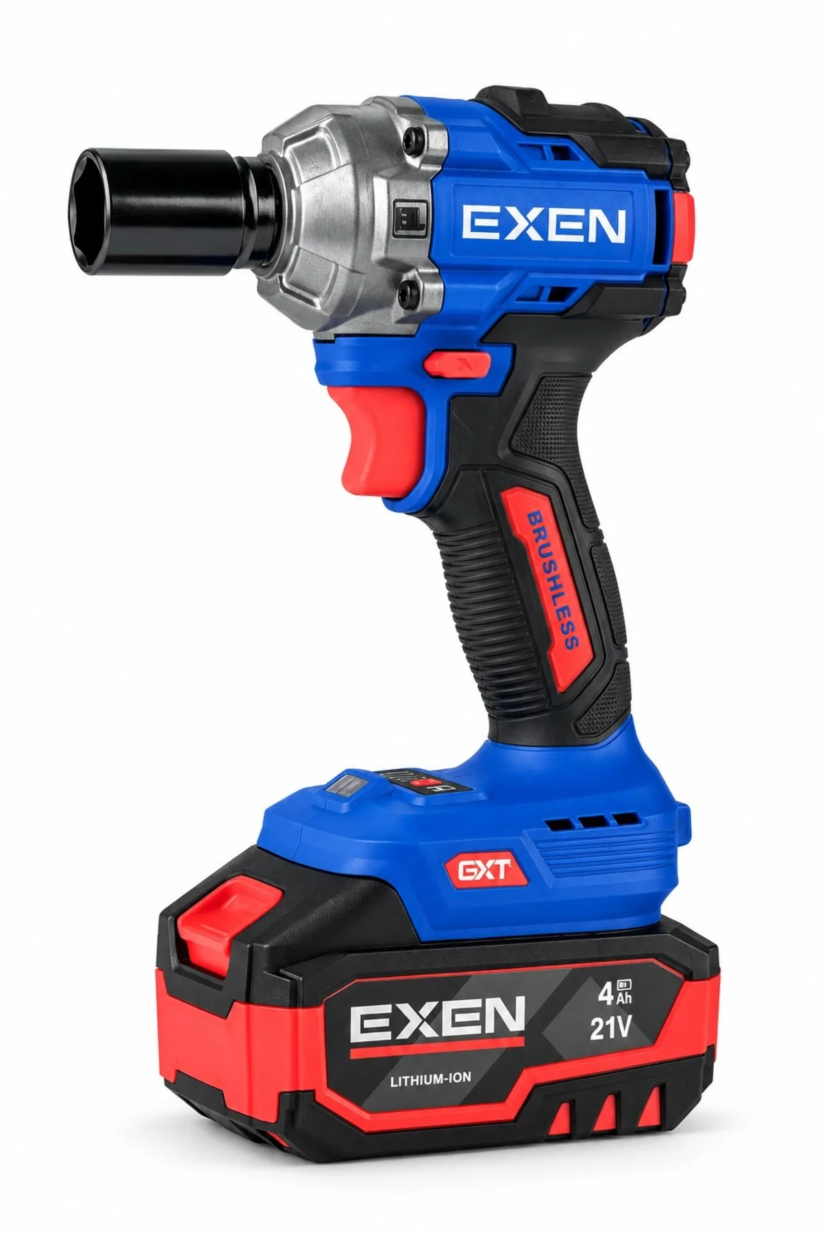 EN 254 SM 21V Kömürsüz Akülü Somun Sıkma Makinesi – 550 Nm, 2 Akülü - Görsel 5