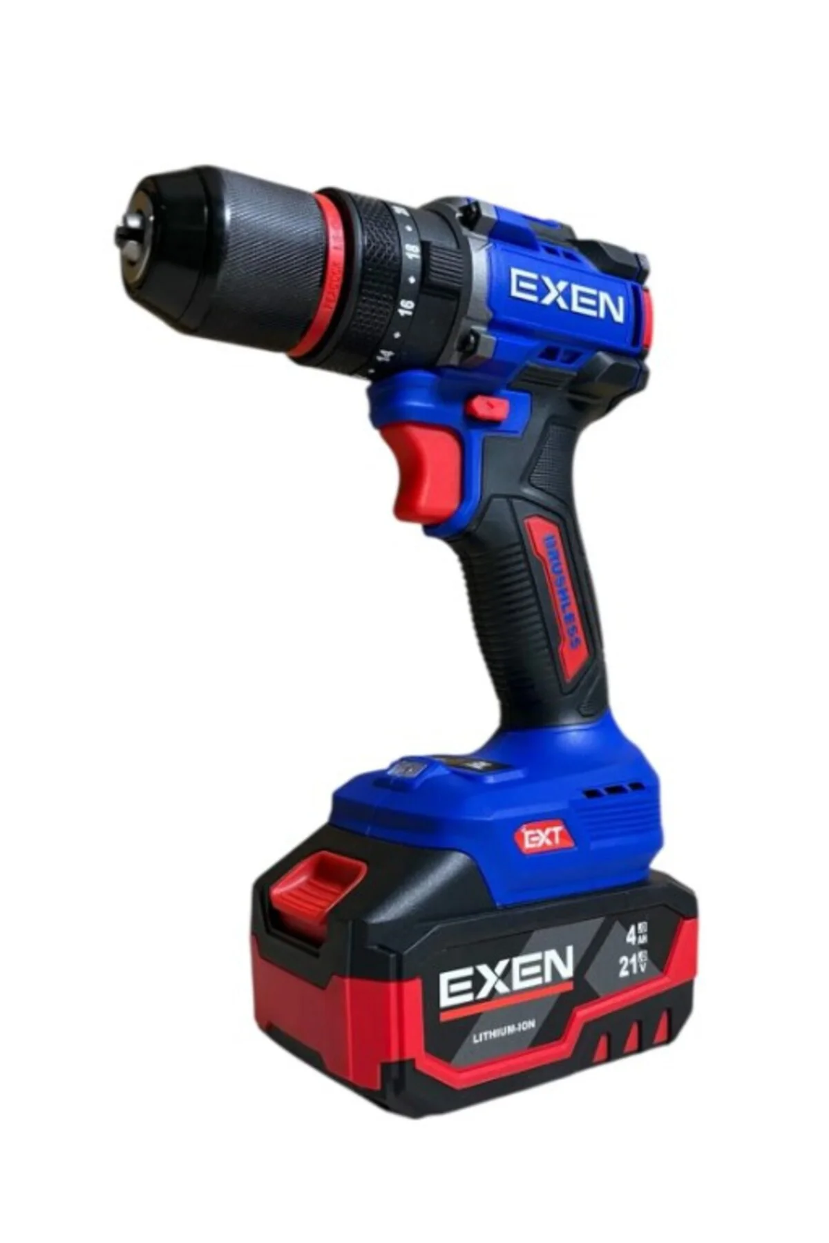 EN 304 SET - 21V 4Ah Kömürsüz Şarjlı Makina 3'lü Set