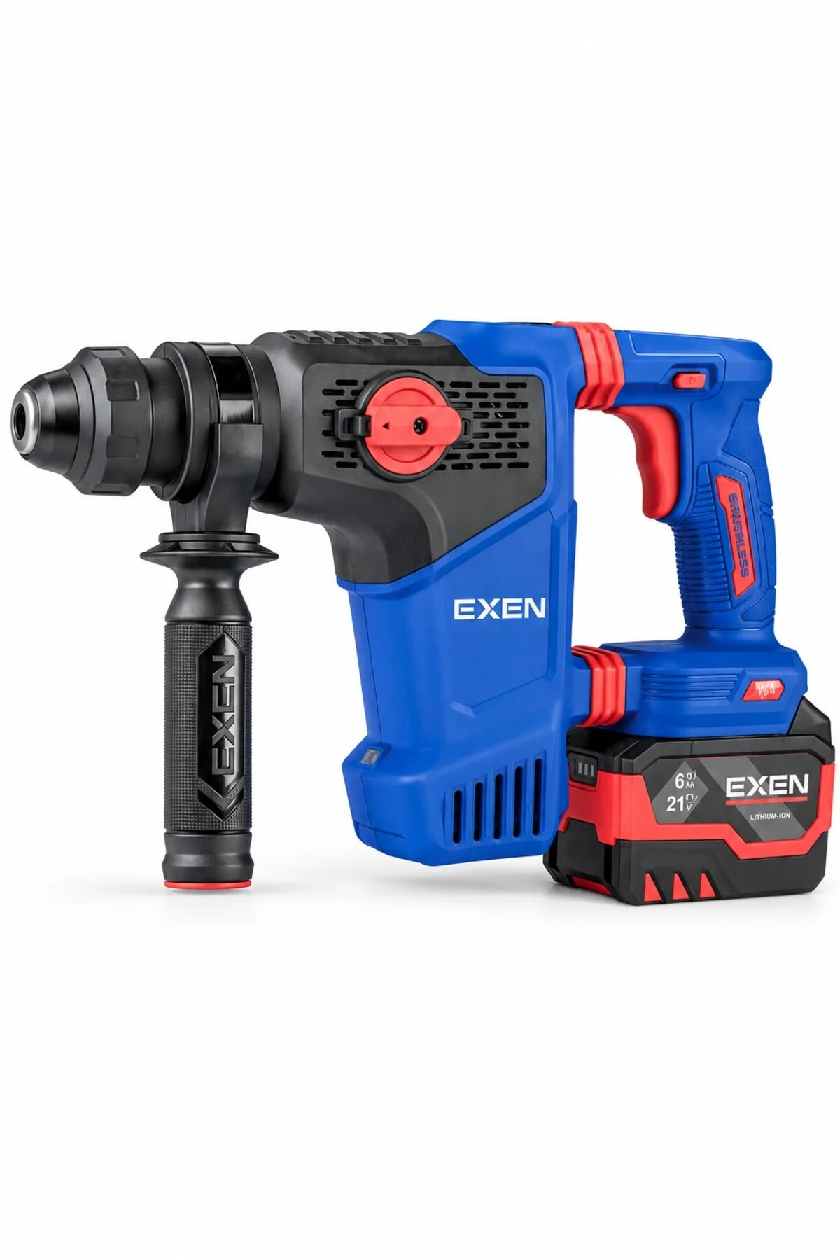 EN 436 PM 21V Kömürsüz Akülü Kırıcı Delici – 3,8 Joule, 26 mm, 2 *6,0 AKÜ - Görsel 5