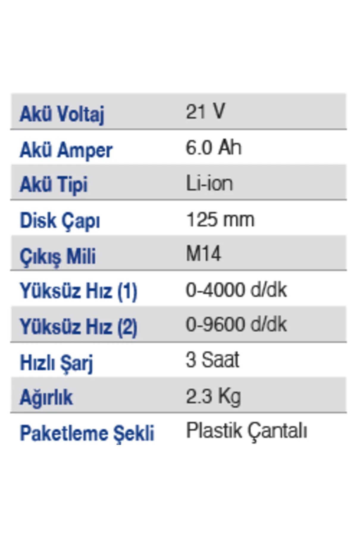 EN 456 ATS Kömürsüz Şarjlı Avuç Taşlama