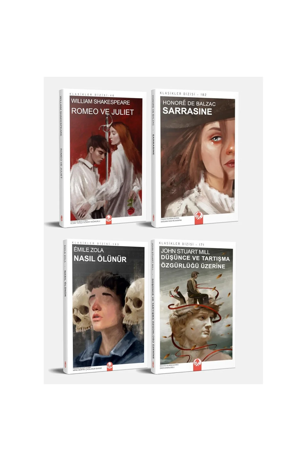 En Çok Okunan Dünya Klasikleri Seti (24 Kitap) - En İyi Yazarlard