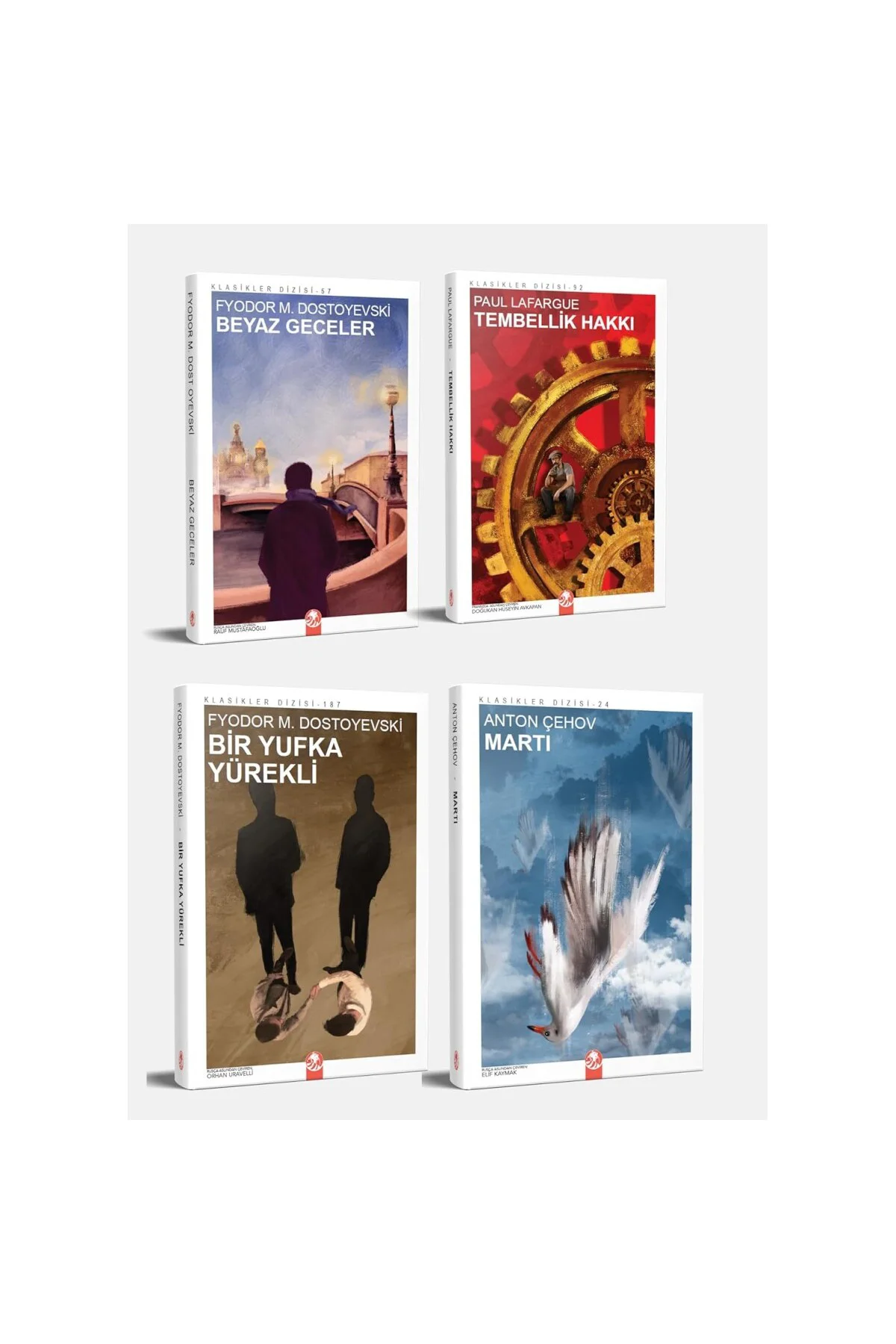 En Çok Okunan Dünya Klasikleri Seti (24 Kitap) - En İyi Yazarlard