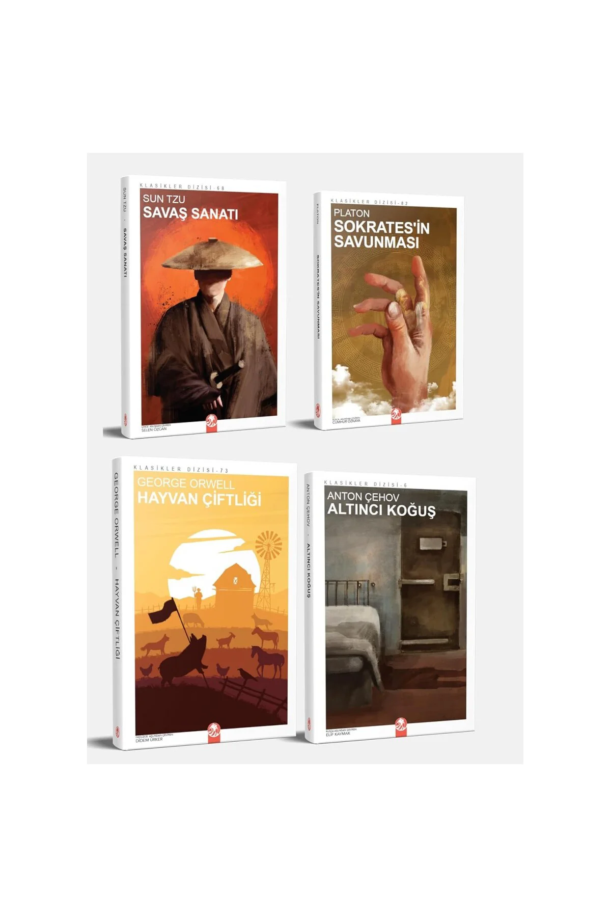 En Çok Okunan Dünya Klasikleri Seti (24 Kitap) - En İyi Yazarlard