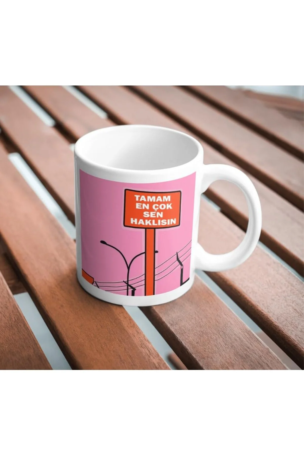 En Çok Sen Haklısın Komik Yazılı Kupa Bardak Hediyelik Çay Kahve Kupası Coffee Mug