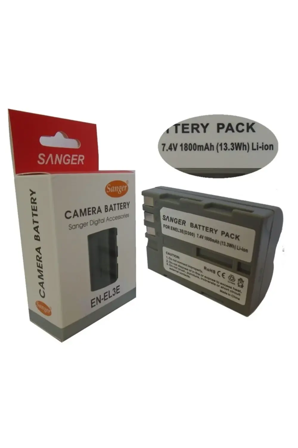 En-el3e Nikon D80 Dslr, Fotoğraf Makinesi Için Ideal Batarya
