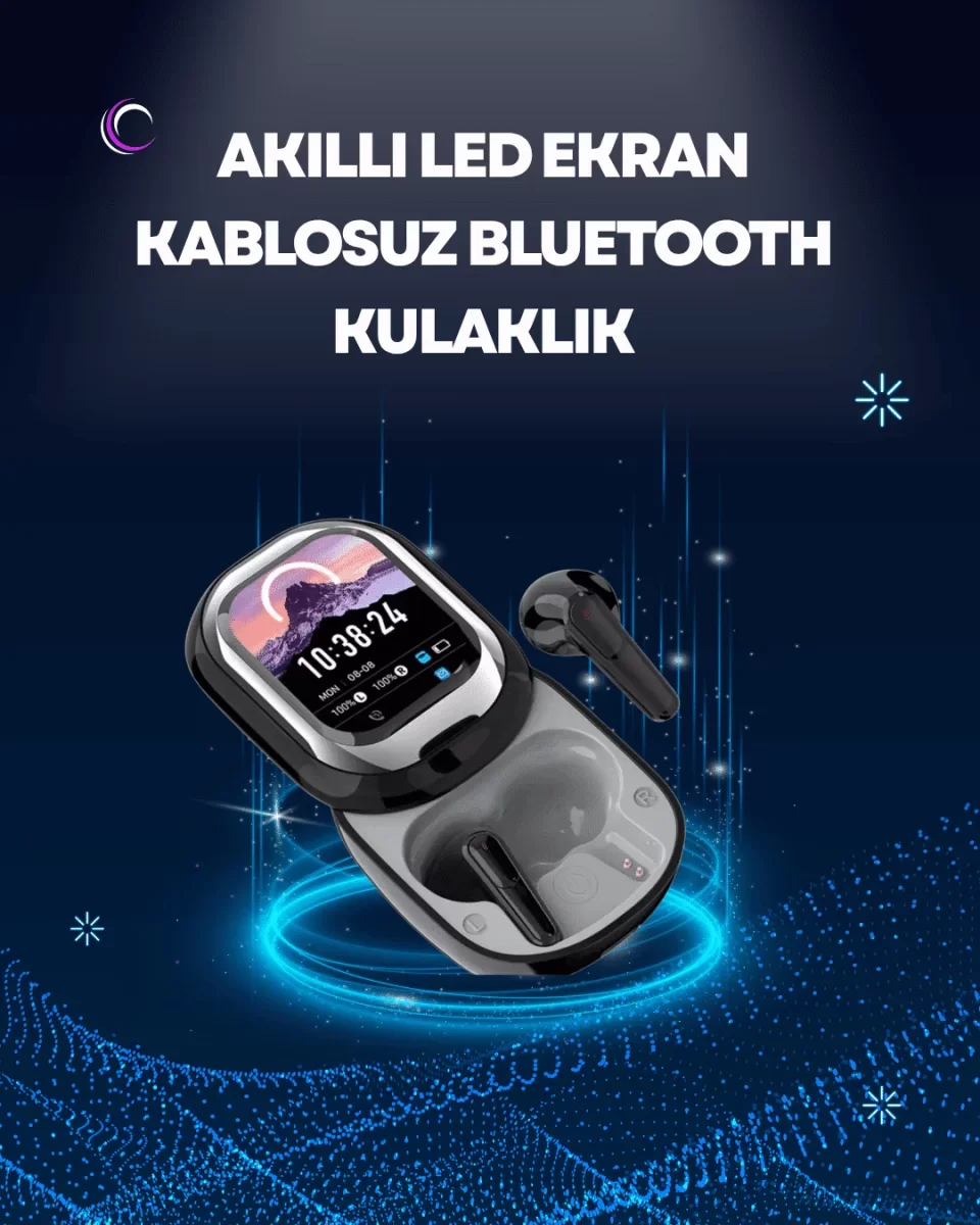 ENC Destekli Bluetooth 5.4 Kulaklık – EQ Ayarlı, Akıllı Kutulu - 