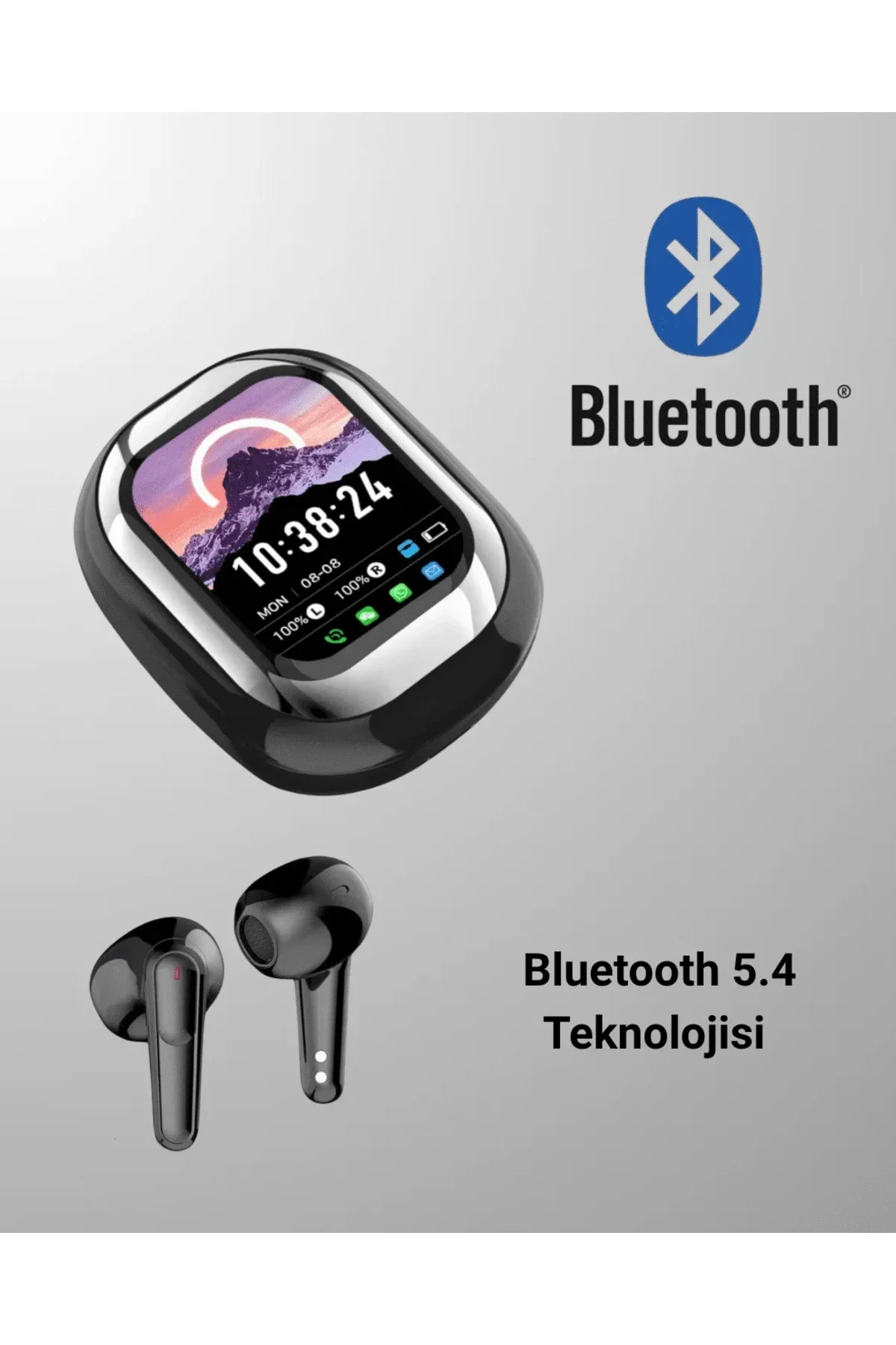 ENC Destekli Bluetooth 5.4 Kulaklık – EQ Ayarlı, Akıllı Kutulu ENC Destekli Bluetooth 5.4 Kulaklık – EQ Ayarlı, Akıllı Kutulu