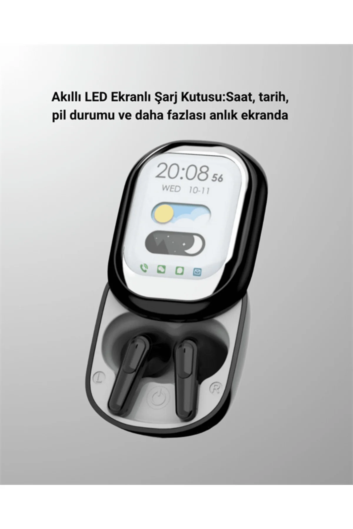 ENC Destekli Bluetooth 5.4 Kulaklık – EQ Ayarlı, Akıllı Kutulu