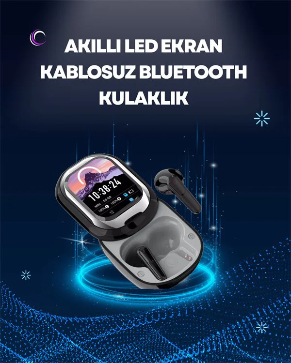 ENC Destekli Bluetooth 5.4 Kulaklık – EQ Ayarlı Akıllı Kutulu ve Kaliteli Ses