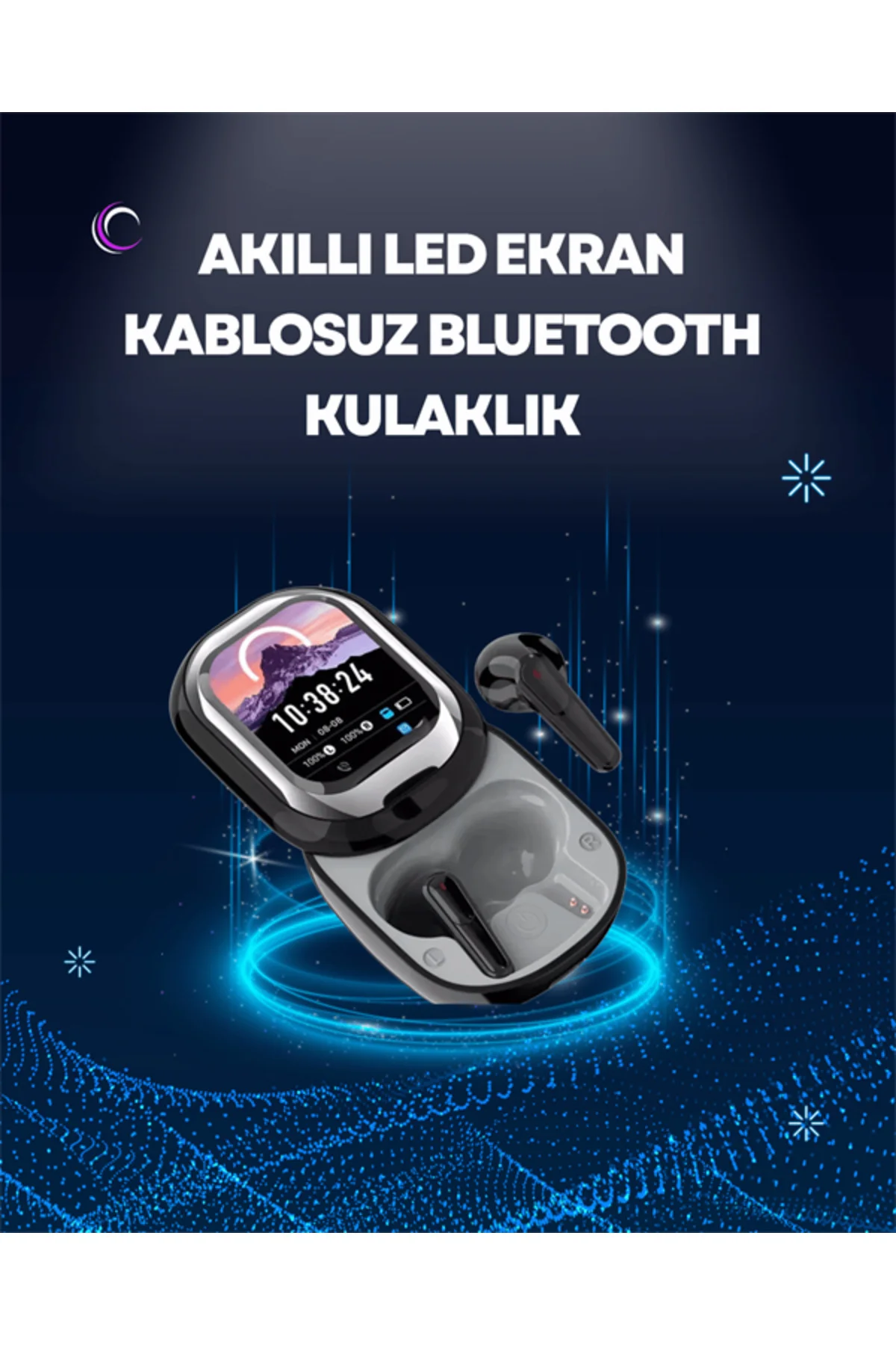 ENC Destekli Bluetooth 5.4 Kulaklık – EQ Ayarlı, Akıllı Kutulu - 