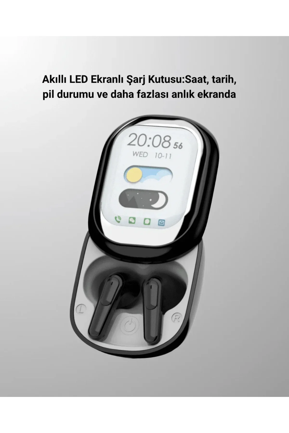 ENC Destekli Bluetooth 5.4 Kulaklık – EQ Ayarlı, Akıllı Kutulu ENC Destekli Bluetooth 5.4 Kulaklık – EQ Ayarlı, Akıllı Kutulu