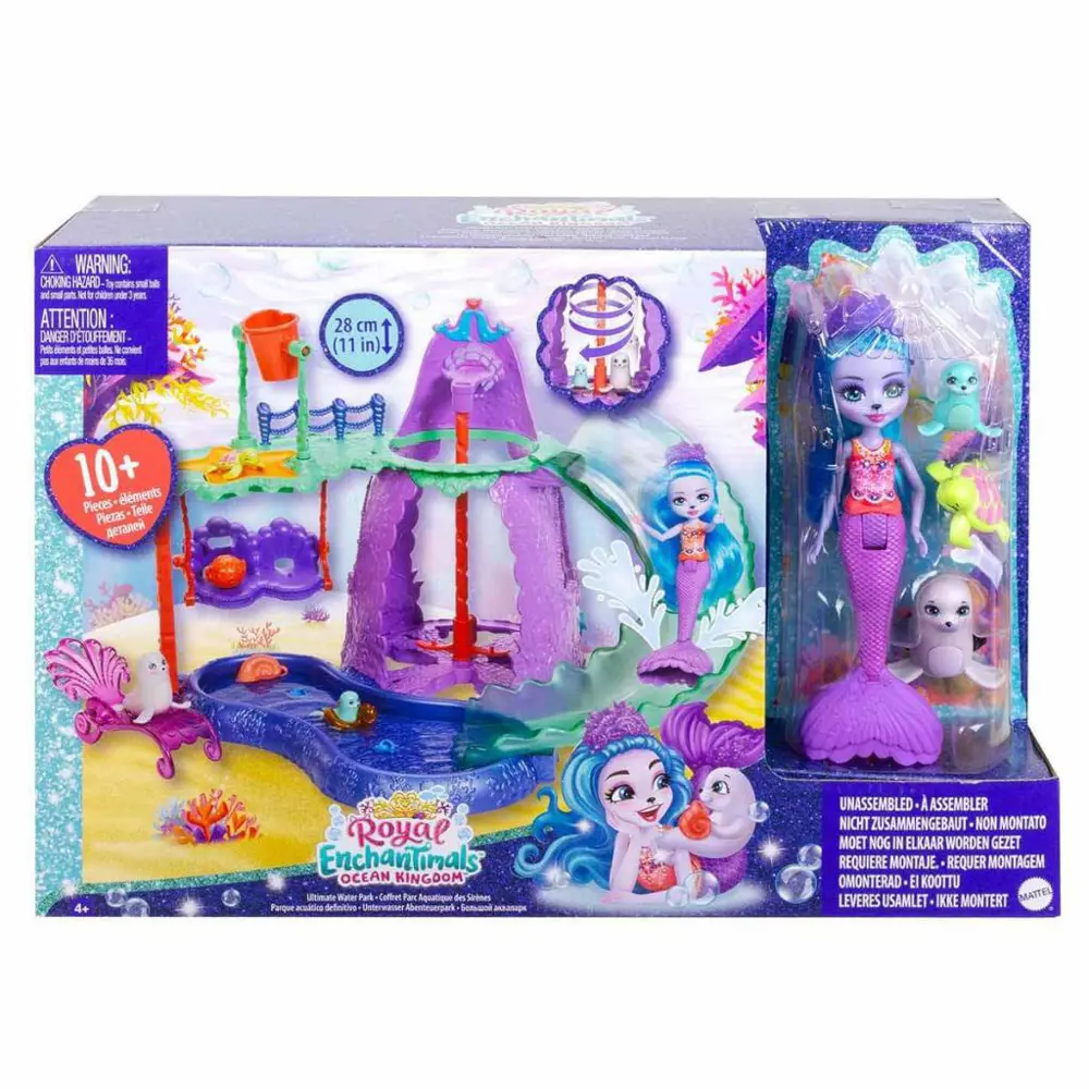Enchantimals Görkemli Okyanus Krallığı Eğlenceli Su Parkı HCG03
