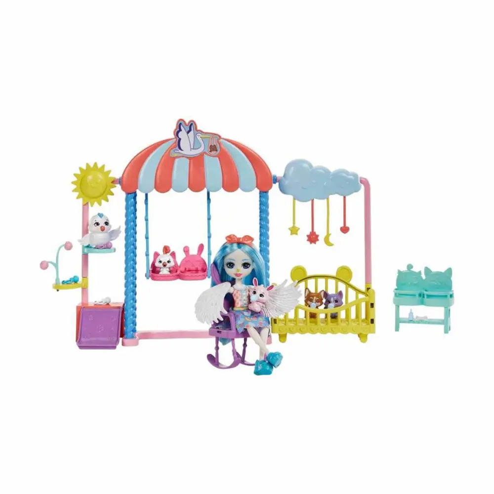 Enchantimals Minik Dostlar Kreş Bebek ve Aksesuarları HLH23 Enchantimals Minik Dostlar Kreş Bebek ve Aksesuarları HLH23