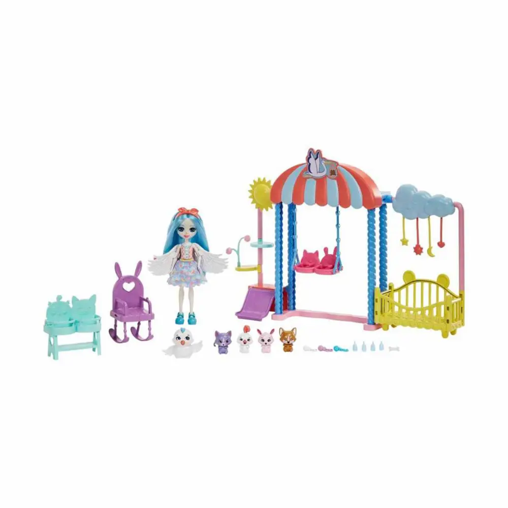 Enchantimals Minik Dostlar Kreş Bebek ve Aksesuarları HLH23 Enchantimals Minik Dostlar Kreş Bebek ve Aksesuarları HLH23