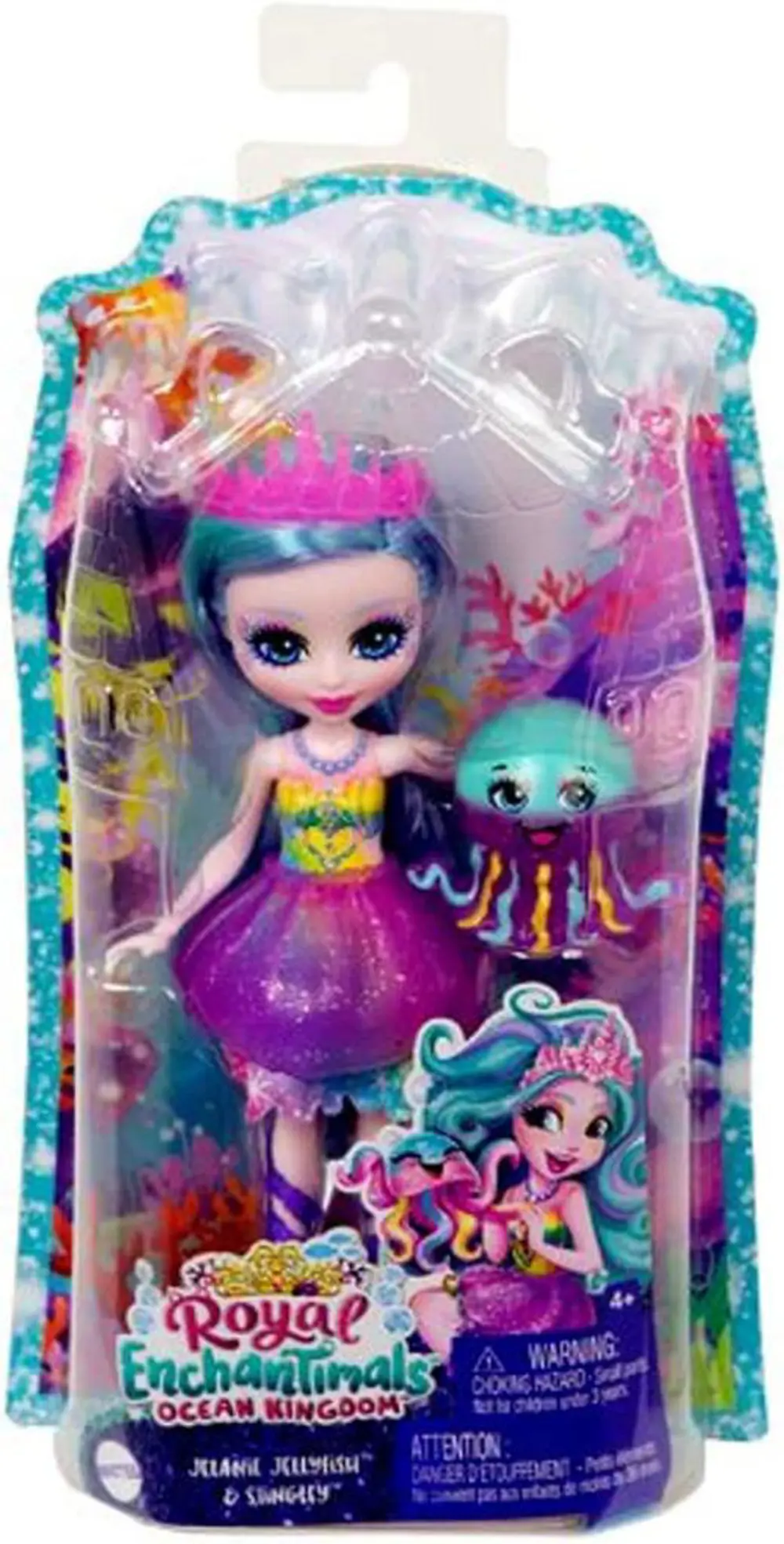 Enchantimals Popüler Karakter Bebekler Jelanie Jellyfish Stingley