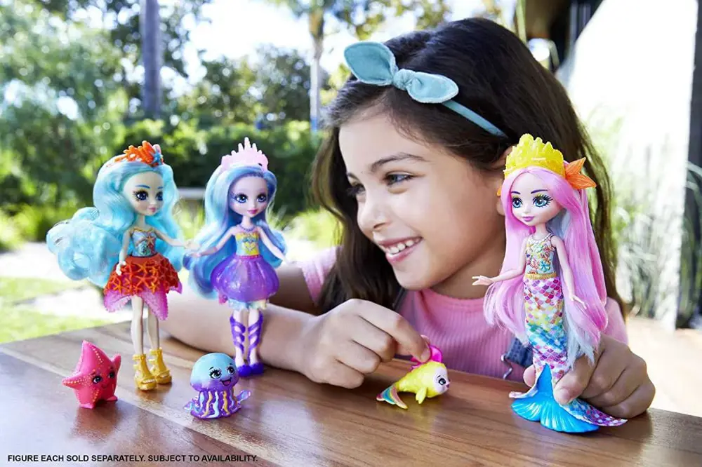 Enchantimals Popüler Karakter Bebekler Jelanie Jellyfish Stingley