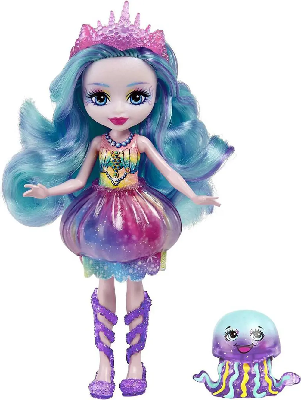 Enchantimals Popüler Karakter Bebekler Jelanie Jellyfish Stingley